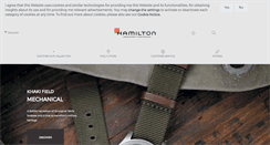 Desktop Screenshot of hamiltonwatch.com